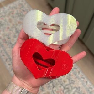 Teleties - Valentine’s Day Heart clips